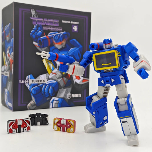 Mini Figurine Transformers Soundwave 11cm — Version Bleue Pocket