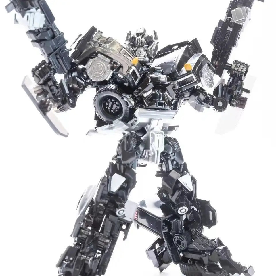 Transformers-Figur Ironhide Weapon Master — Silberne Ausführung, Pionier-Edition