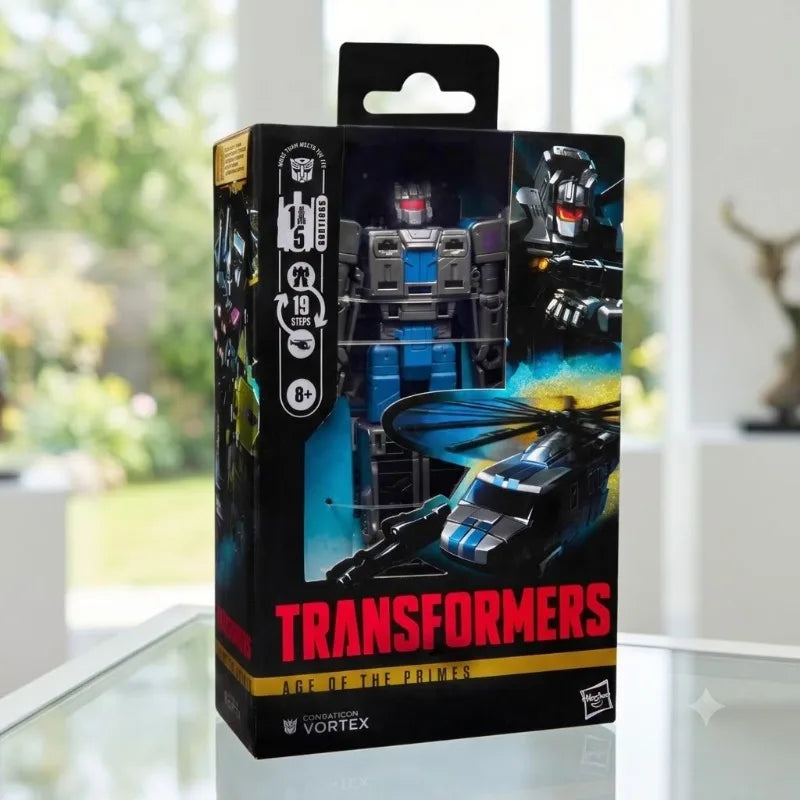 Transformers-Figur Vortex Power of the Primes — Offizieller Hasbro-Deluxe-Hubschrauber
