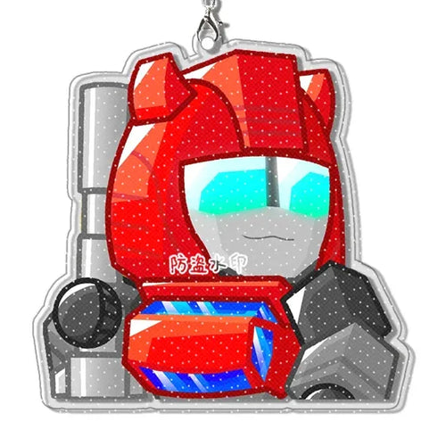 Porte-clé Transformers - Mini Rouge