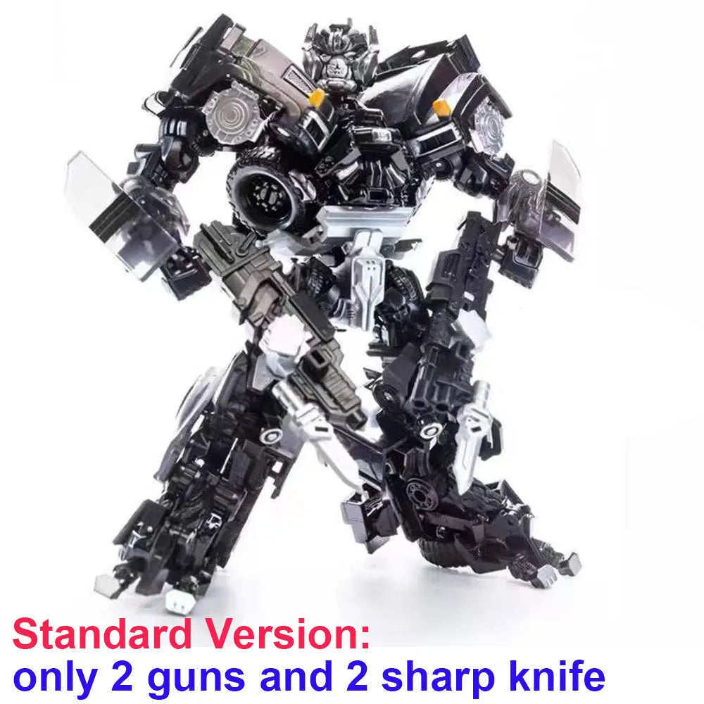 Transformers-Ironhide-Figur TW-1026 — Dunkle Legierung im Experten-Robotermodus