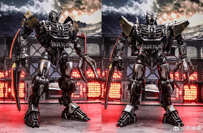 Transformers-Scourge-Duo Studio Series — Graue Legierung mit Kampfkettengliedern