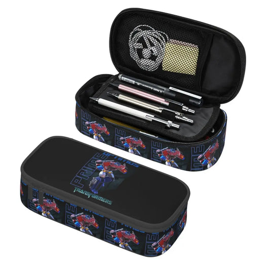 Transformers-Mäppchen – Autobots, blaues Futter mit Mustern