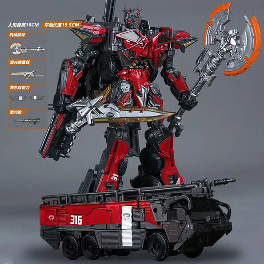 Figurine Transformers Sentinel Prime TW1024 — Camion Pompier Alloy Version Deluxe