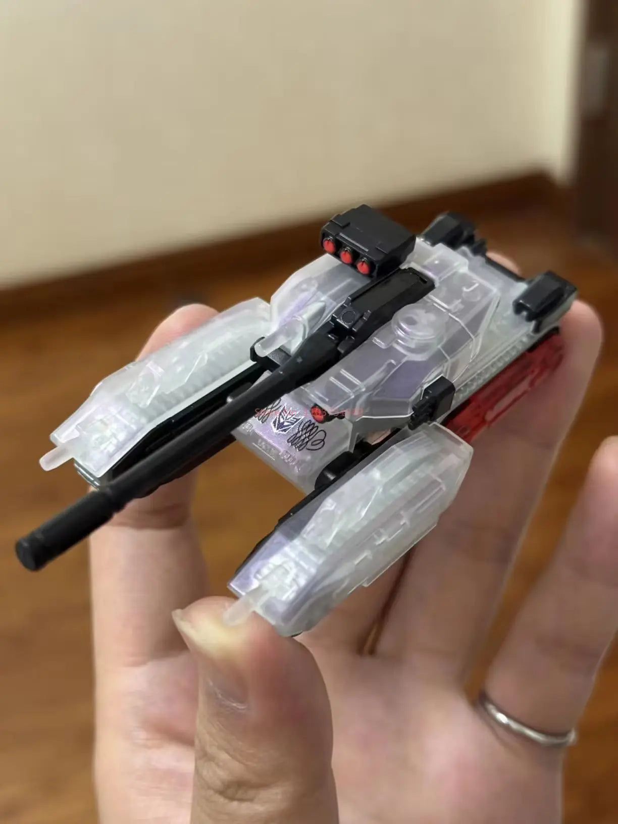 Transformers-Figur Megatron – Bewegliches Blokees-Modell, mobiler Angriffspanzer