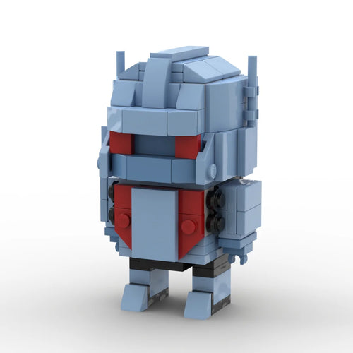 Transformers-Figur Hot Spot – hellblau-roter Brick-Feuerwehrchef