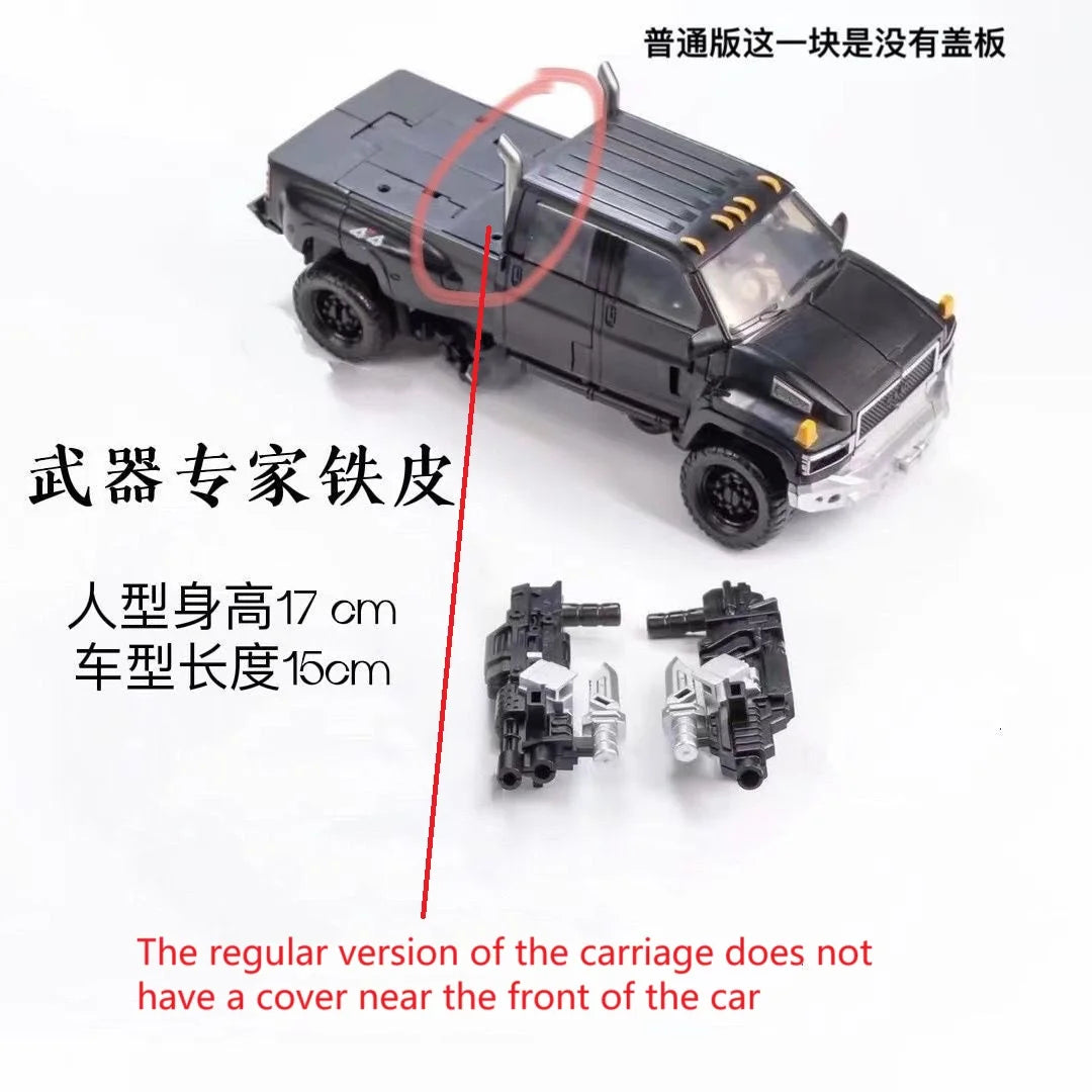 Transformers-Figur Ironhide Weapon Master — Silberne Ausführung, Pionier-Edition