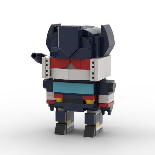 Transformers-Figur Soundwave IDW-Version – kompakter graublauer Brick-Spion