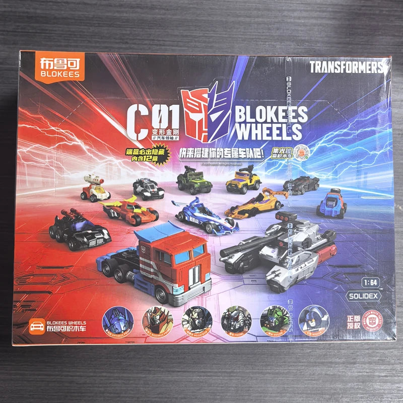 Transformers MINIQ Wheels Set – Zwölf Mini-Fahrzeuge, komplette Sammlung