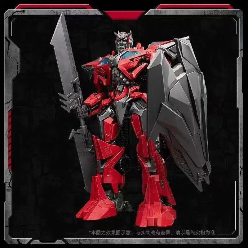 Transformers-Upgrade-Kit Blitzwing SS65 – Zubehör mit Flügeln und Waffen, Rot und Silber