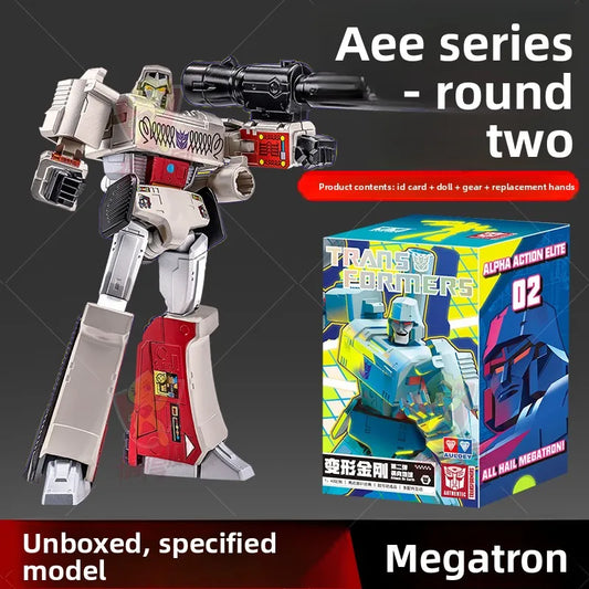 Transformers-Figur Megatron G1 in Kampfhaltung — Alpha Action Elite
