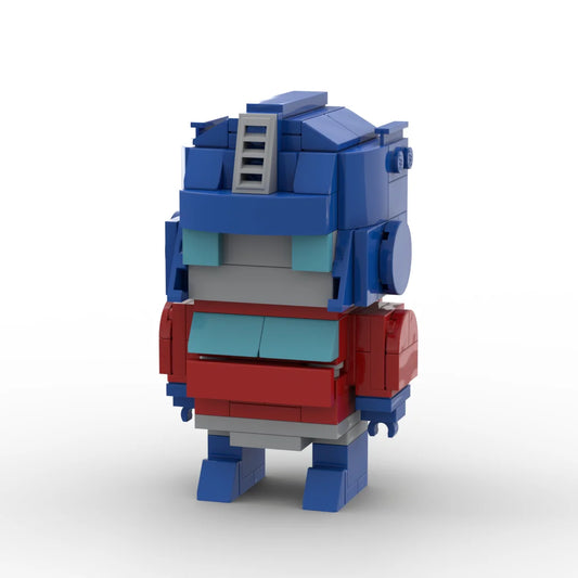 Transformers-Figur Orion Pax Chibi – Rot-blauer Brick, Büste des Vorläufers