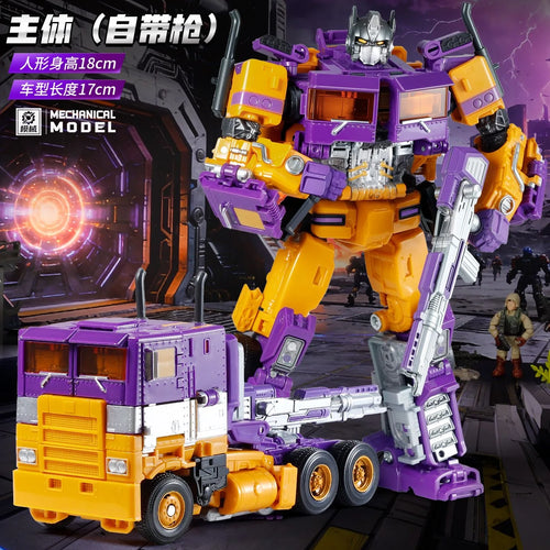 Figurine Transformers Ultra Magnus MX001 — Version Colorée Lakers Articulée