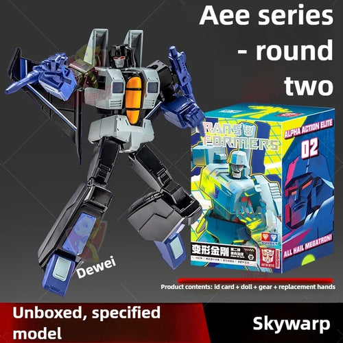 Transformers-Figur Skywarp Chrom — Teleportierender Seeker Blindbox AAE