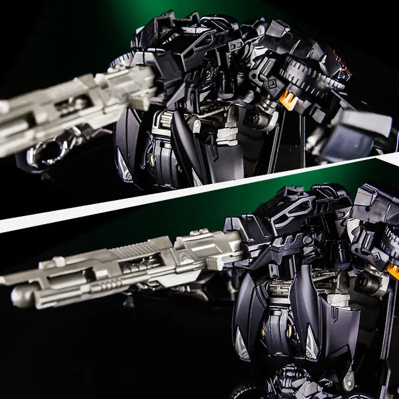 Transformers-Figur Lockdown Aventador — Schwarze Jäger-Silhouette von Lamborghini
