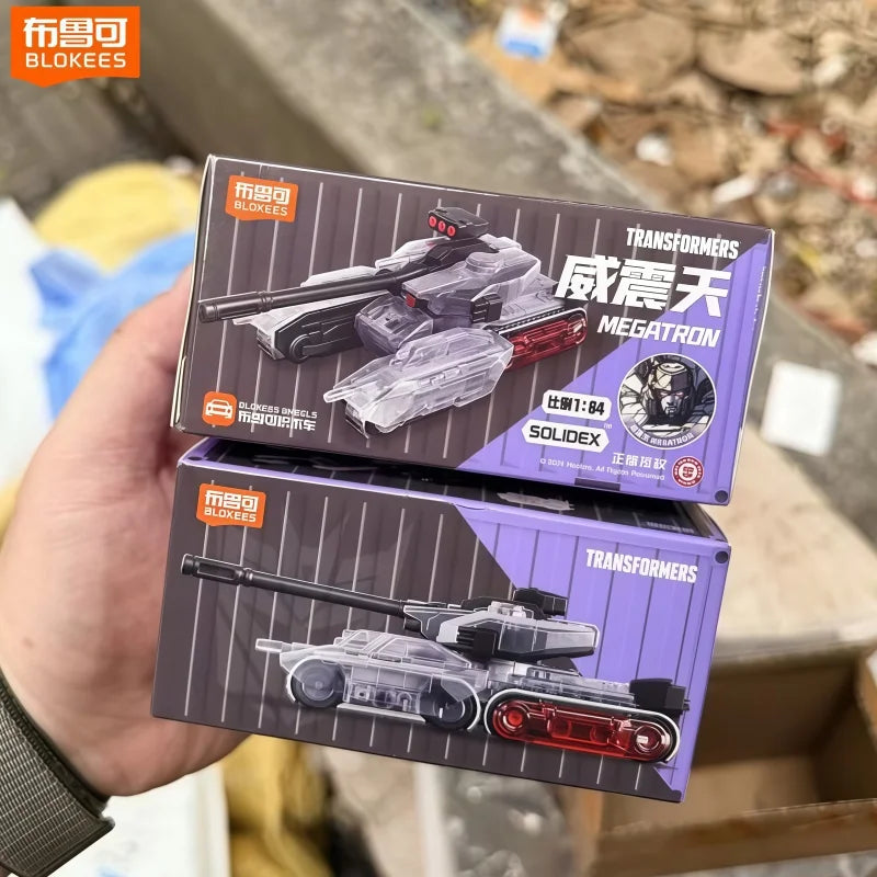 Transformers-Figur Megatron – Bewegliches Blokees-Modell, mobiler Angriffspanzer