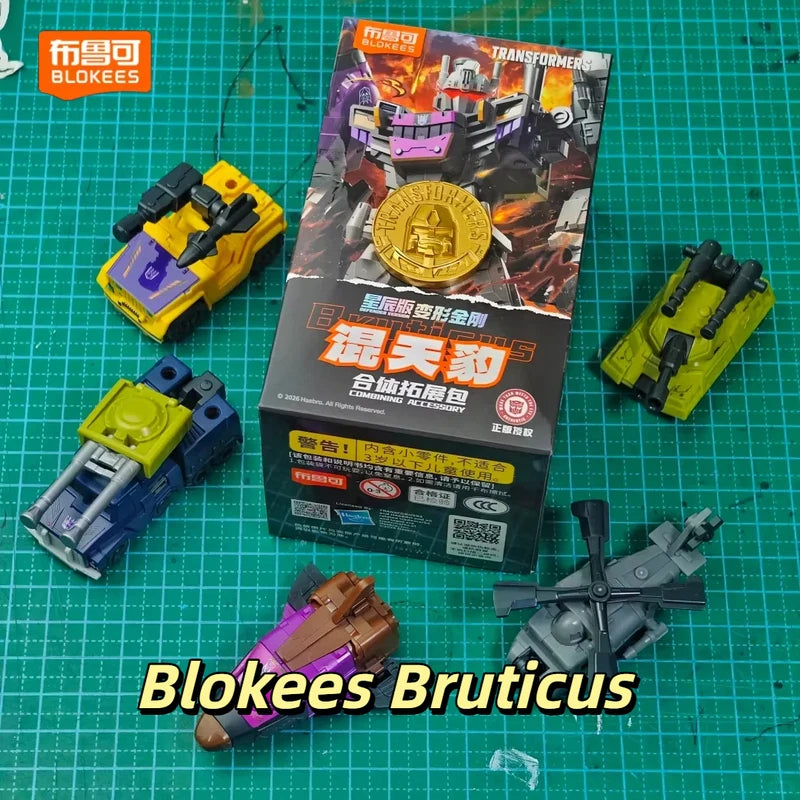 Transformers-Figur Bruticus Blokees — Miniatur-Kombinierer als Blind Box, fünf Teile