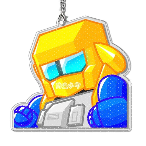 Porte-clé Transformers - Mini Jaune
