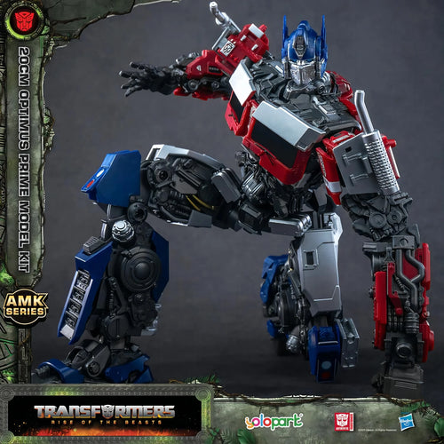 Transformers-Figur Optimus Prime – 20-cm-AMK-Modellbausatz „Aufstieg der Bestien“ Premium