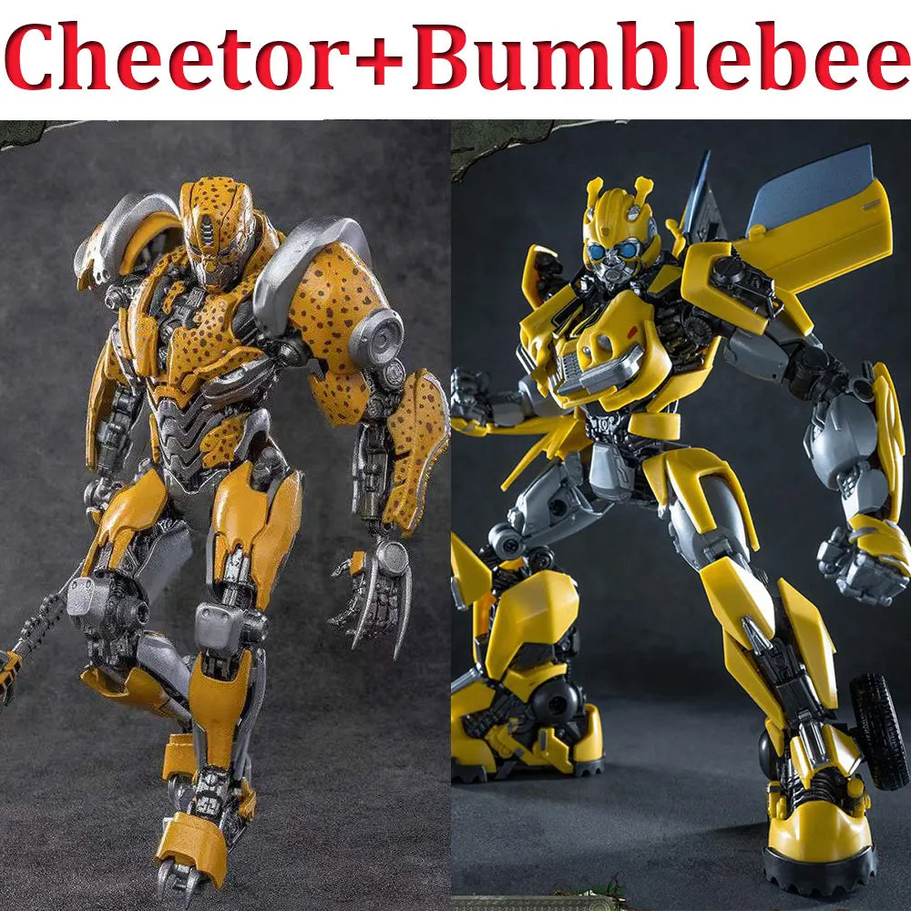 Transformers-Figuren-Duo Cheetor & Bumblebee – AMK-Sammlermodellbausatz