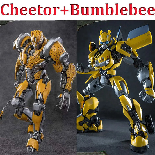 Transformers-Figuren-Duo Cheetor & Bumblebee – AMK-Sammlermodellbausatz