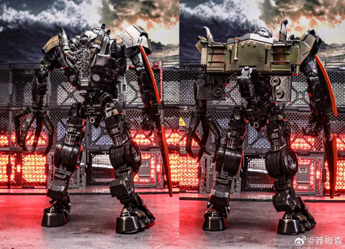 Transformers-Scourge-Duo Studio Series — Graue Legierung mit Kampfkettengliedern