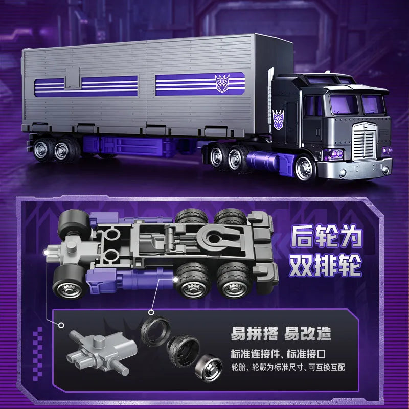 Transformers Motormaster Figur im dunklen Konvoi – Violette Fahrerkabine, CT02 Stunticon-Edition