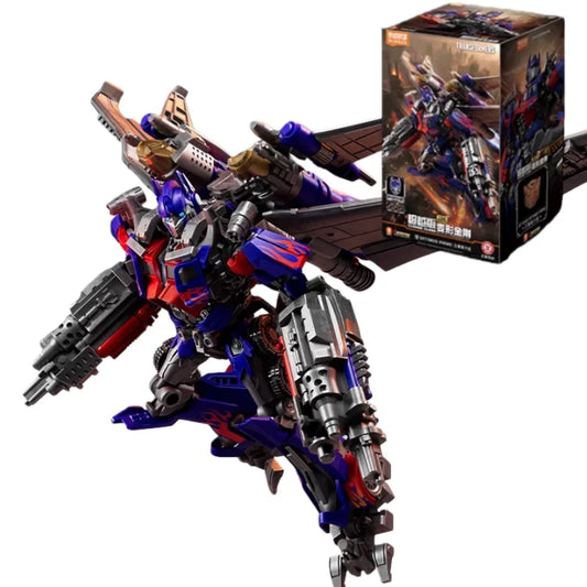 Transformers Optimus Prime Figur mit Flügeltasche – Roter und blauer Brick-Bausatz mit Flugausrüstung für Blitzwing