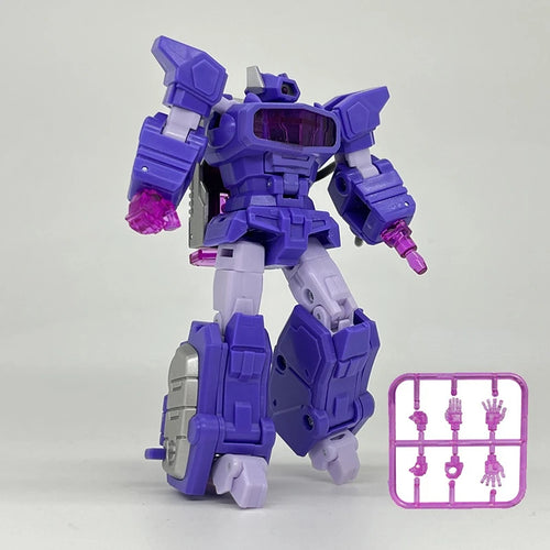 Transformers-Figur Shockwave PT-03 — G1-Laserpistole im Kleinformat