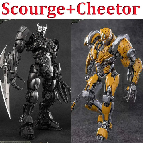 Transformers-Figuren-Duo Scourge & Cheetor – Raubtierjagd AMK