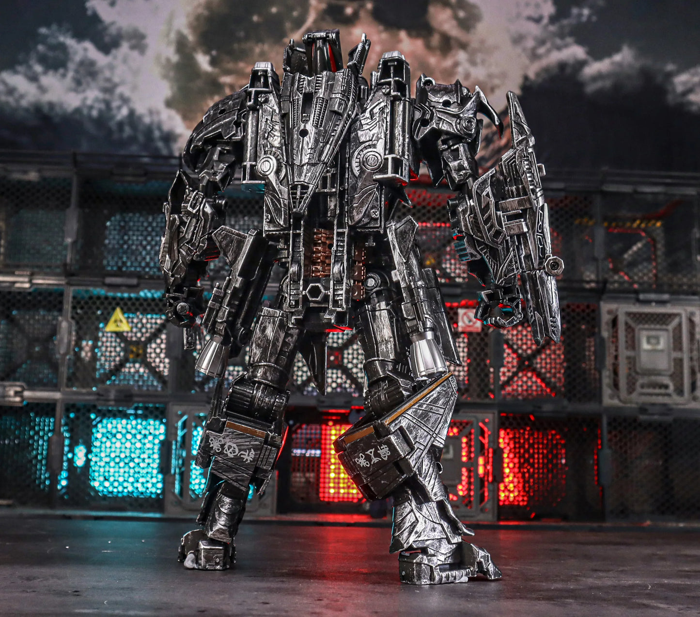 Figurine Transformers Blackout 30cm — Decepticon Hélicoptère Collector