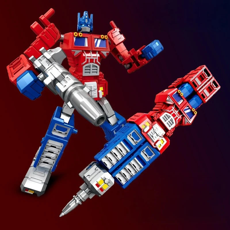 Transformers-2-in-1-Spielzeug – Roter Stift