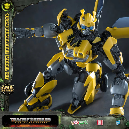 Transformers-Figur Bumblebee 16 cm – Beweglicher AMK-Sammlermodellbausatz