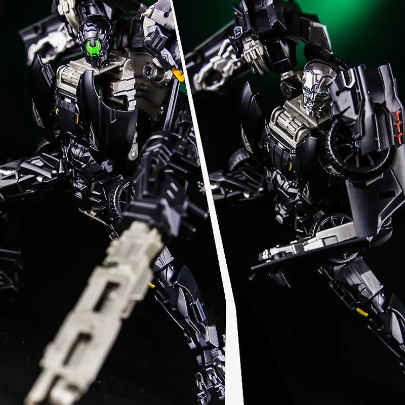 Transformers-Figur Lockdown Aventador — Schwarze Jäger-Silhouette von Lamborghini