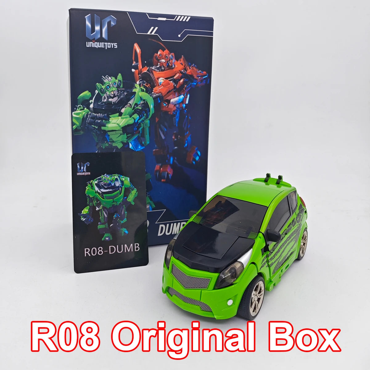 Transformers-Skids-und-Mudflap-Figur — Grünes Zwillingsduo von Dumb, Unique Toys